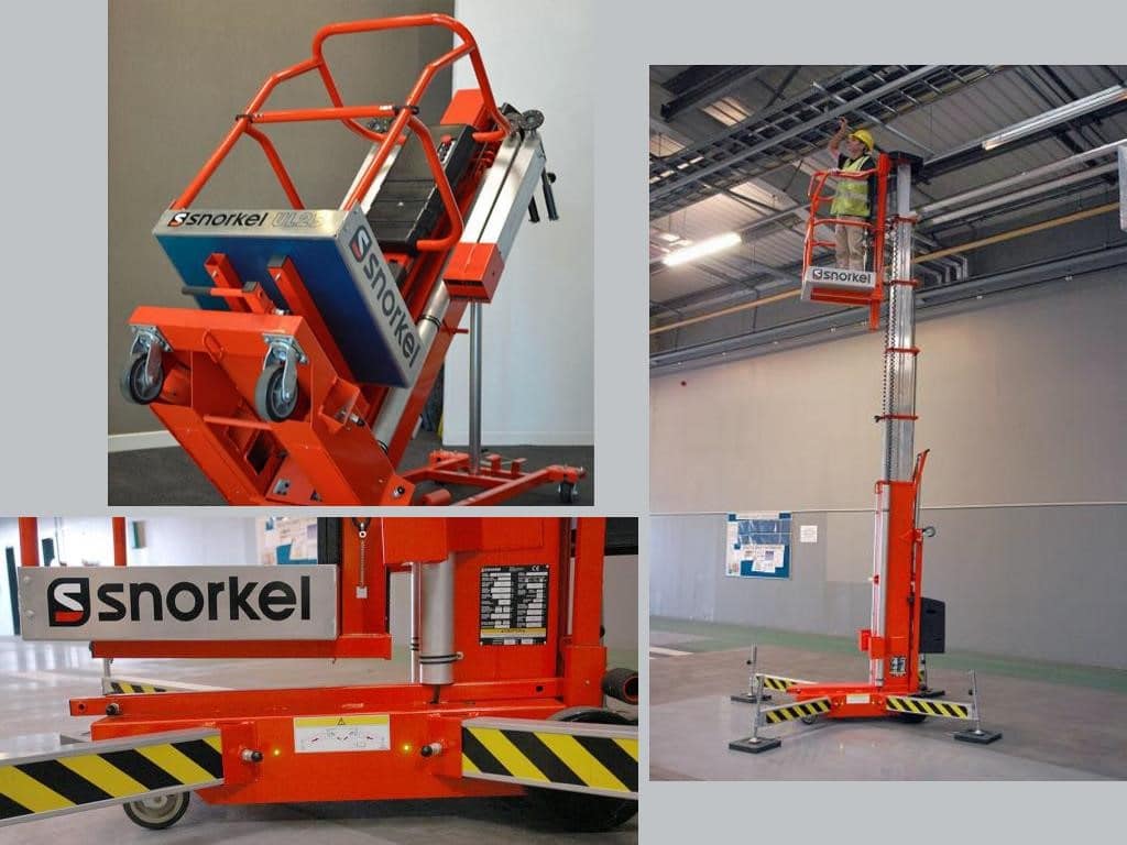 Snorkel Mast Lifts UL25 All Lift Service Co., Inc.