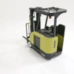 top angle of forklift
