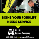 Signs Your Forklift Needs Service - X